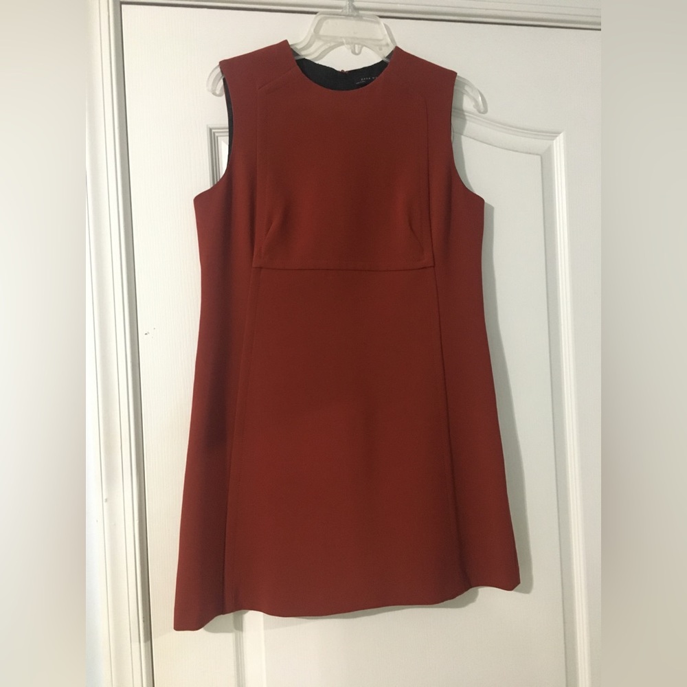 ZARA Rust Mini Dress